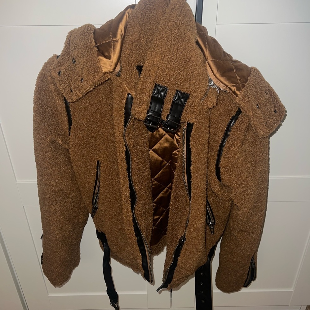 BLANK NYC Sherpa Moto Jacket - Picture 7 of 8